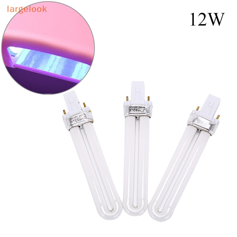 Set 3 Bóng Đèn uv 12w Chuyên Dụng Làm Khô Sơn Móng Tay