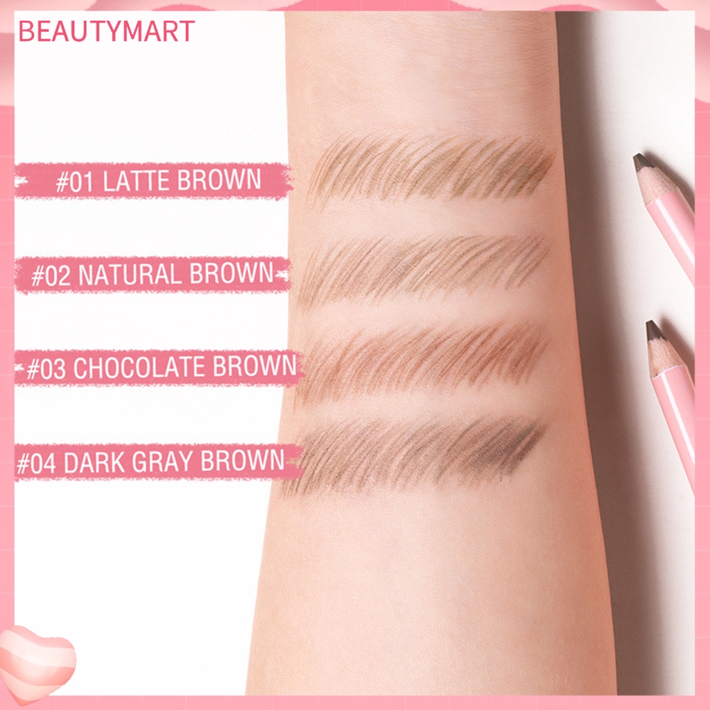 Bút Chì Kẻ Lông Mày beautymart Mềm Mại Chống Thấm Nước Và Mồ Hôi Lâu Trôi