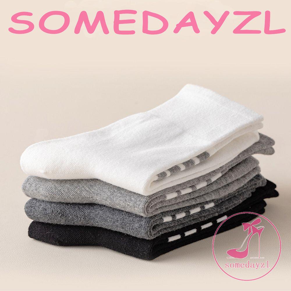 Vớ Nữ Màu Trơn Họa Tiết Sọc Thời Trang Độc Đáo