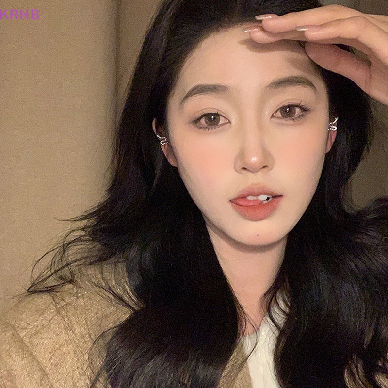 1 Đôi Khuyên Tai Dạng Kẹp Hình Rắn Không Cần Xỏ Lỗ Dành Cho Nam Và Nữ Mới