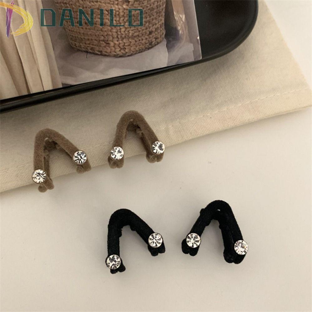 Danilo Kẹp Tóc Đuôi Ngựa Mini Bằng Nhung Thời Trang Ngọt Ngào Dành Cho Bạn GáiKẹp Tóc Thiết Kế Xinh Xắn Thời Trang