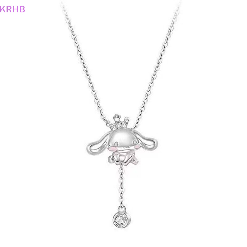 Vòng cổ Mặt Hình Cinnamoroll Tua Rua Thời Trang Dành Cho Nữ Mới