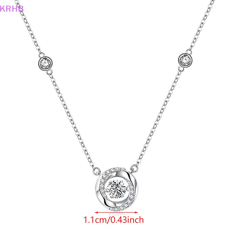 Vòng cổ Mạ Bạc Đính Pha Lê Phong Cách Hàn Quốc Thời Trang Cho Nữ Mới