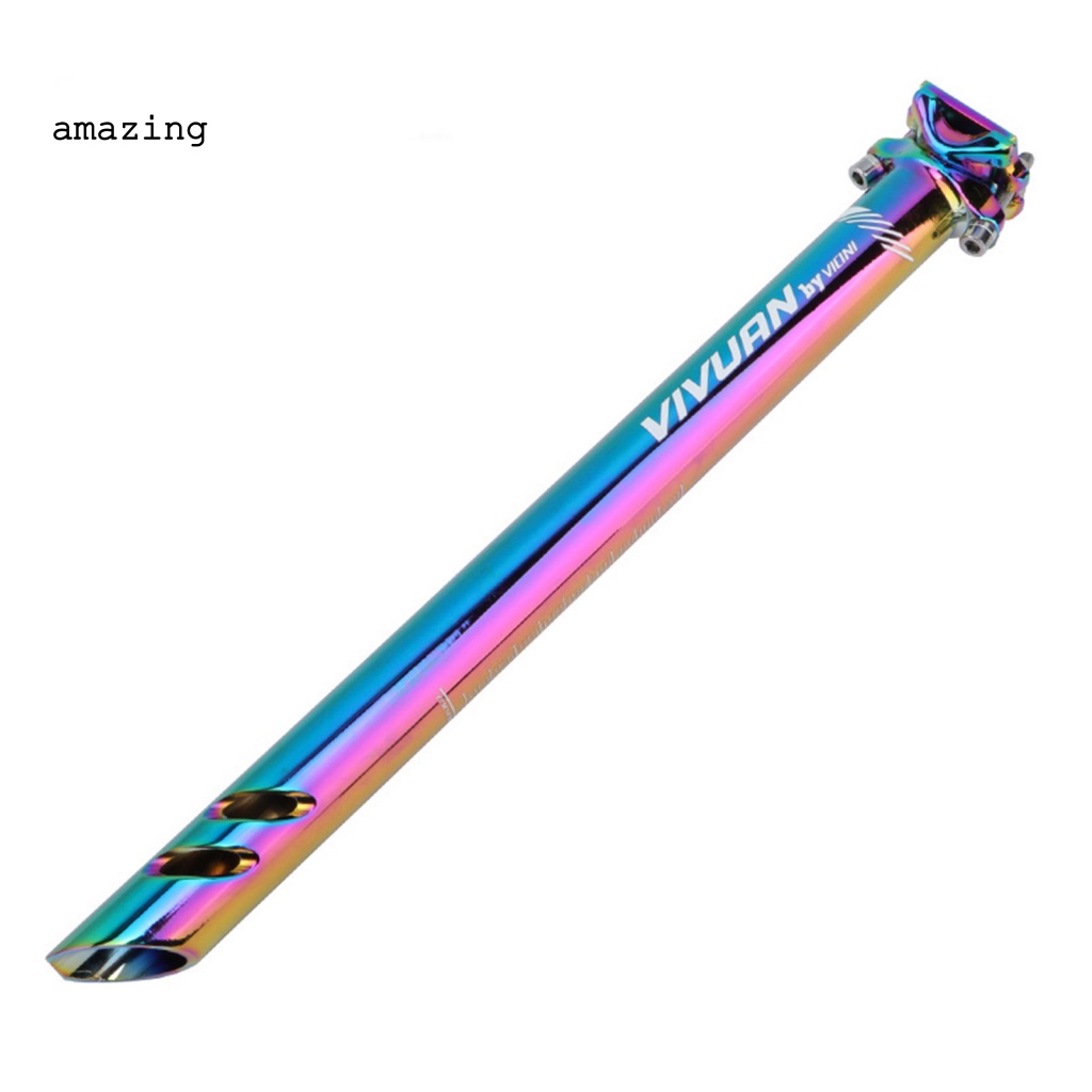 Trục Gắn Yên Xe Đạp Leo Núi Chống Sốc Bằng Hợp Kim Nhôm 400mm Nhiều Màu Sắc