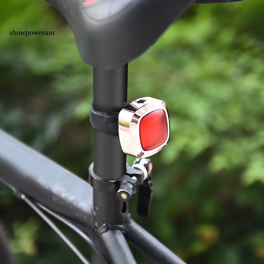 Đèn LED Cảnh Báo An Toàn Sạc USB Gắn Đuôi Xe Đạp