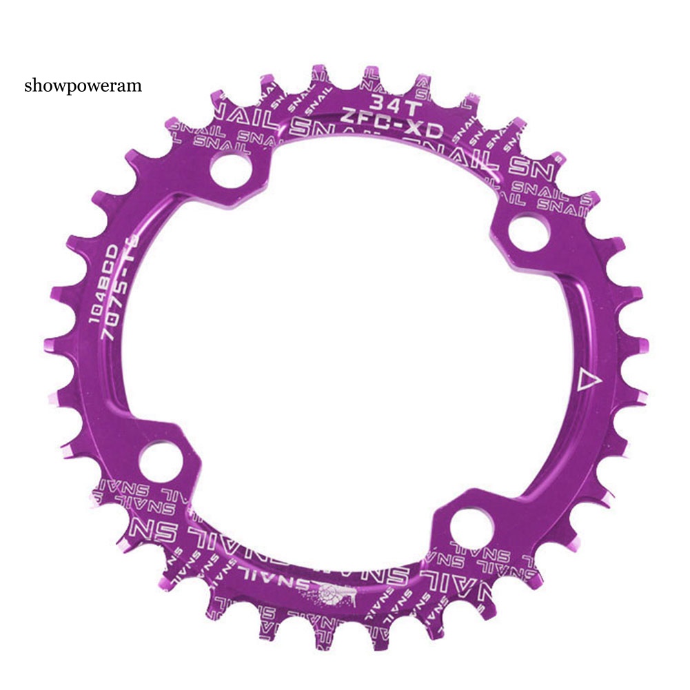 Bánh Răng Dây Xích Dạng Tròn Cho Xe Đạp Leo Núi 32 / 34 / 36 / 38T MTB