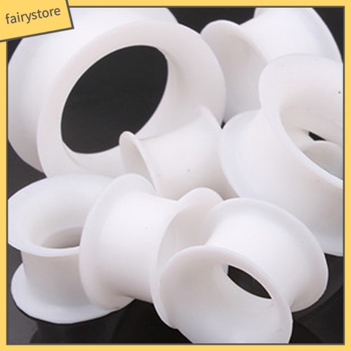 1 Đôi Khuyên Silicone Nong Tai Thời Trang Cá Tính