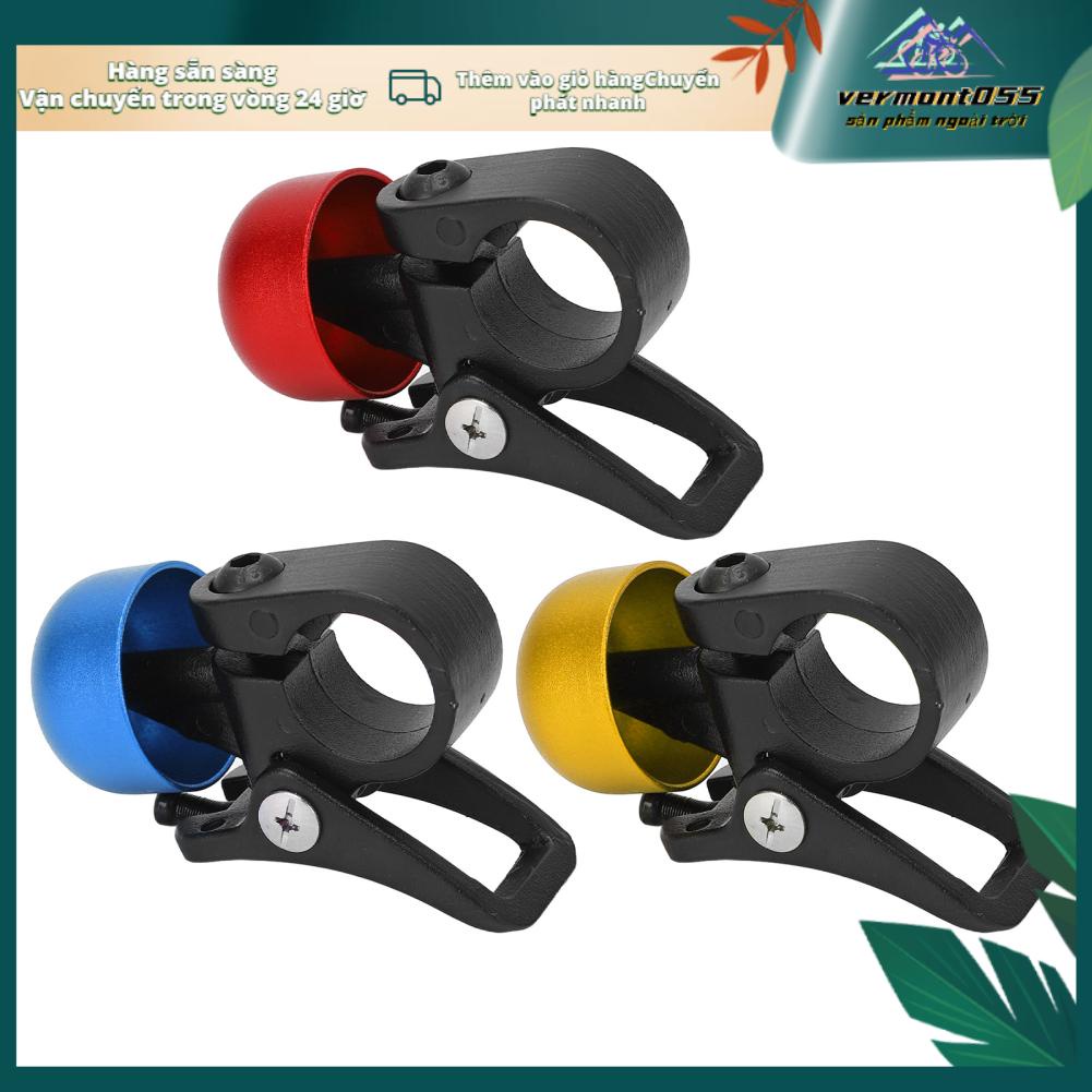 Vermont055 Chuông Xe Tay Ga Hợp Kim Nhôm Âm Thanh Sắc Nét Rõ Lái Đạp Nhỏ Gọn Còi Cho Xiaomi