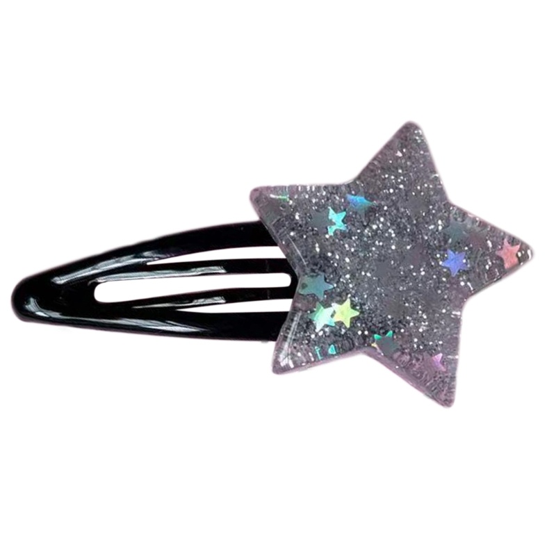 Kẹp Tóc Y2K Hình Ngôi Sao Lấp Lánh Cho Thanh Thiếu Niên