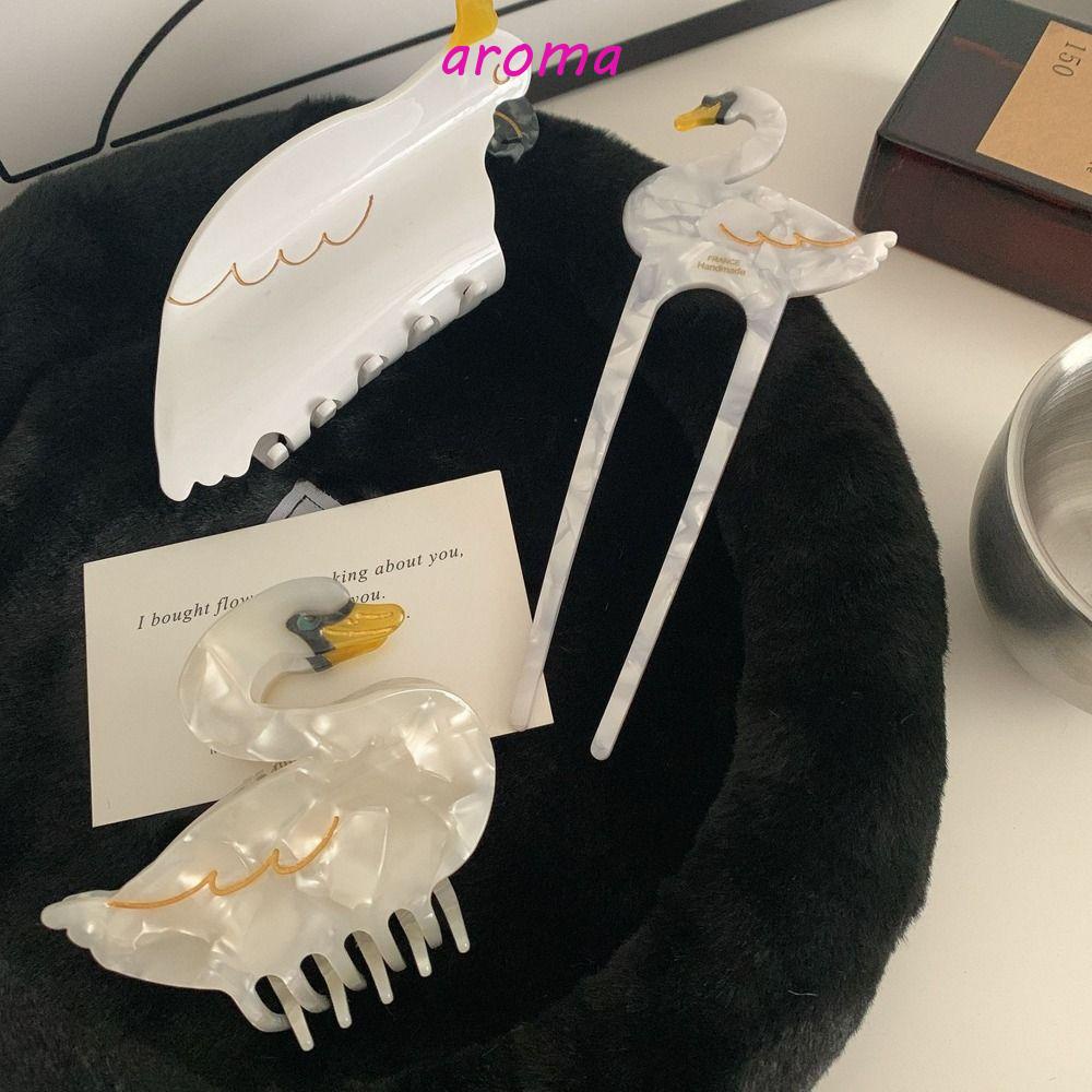 Kẹp Tóc Hình Cá Mập / Chim Cánh Cụt / Chim Cánh Cụt Ngọt Ngào Cho Nữ AROMA