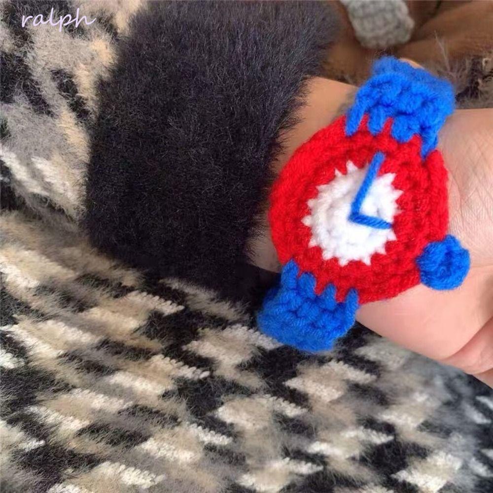 Đồng Hồ Đeo Tay RALPH Dây Dệt Kim Nhiều Màu Sắc Phong Cách Hàn Quốc Thời Trang Cho Nữ