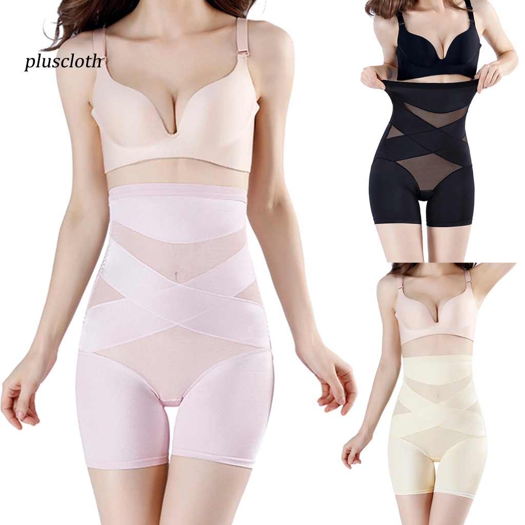 < Pluscloth > Quần Lót Định Hình Cơ Thể Dạng Nén Bằng Abs Mềm Mại Giúp Thon Gọn Cho Nữ Mặc Hàng Ngày