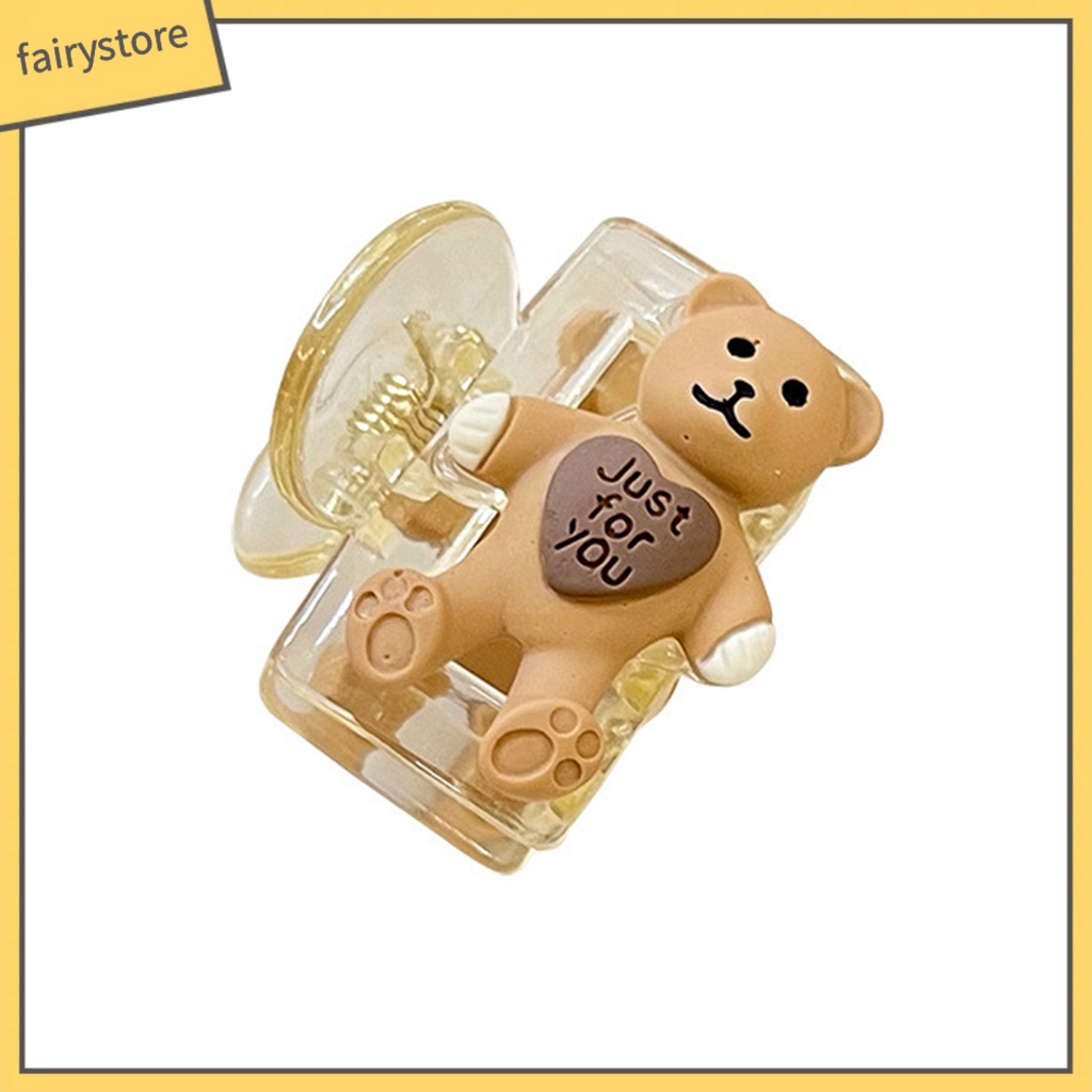 Kẹp Tóc Đuôi Ngựa Cỡ Nhỏ Màu Trong Suốt Dễ Thương