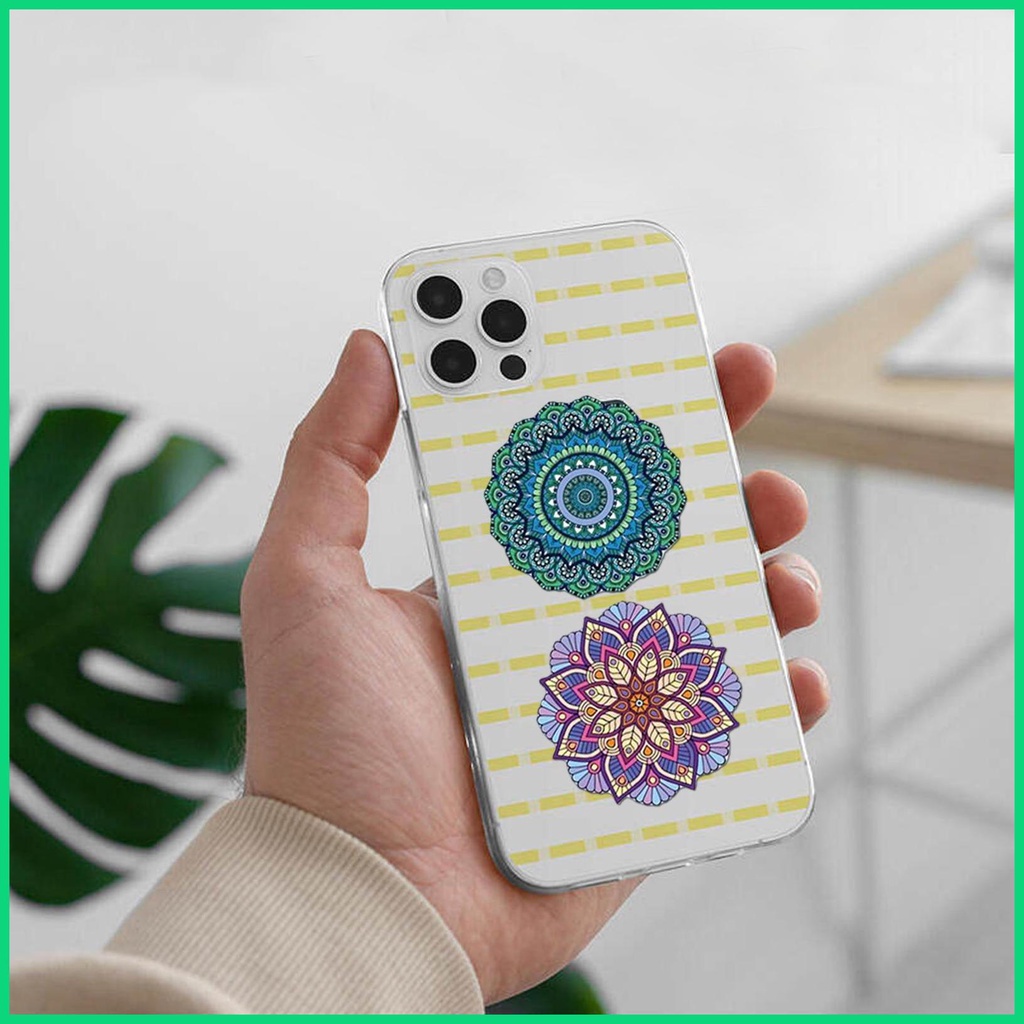 Bộ 50 Đề Can Dán Trang Trí Điện Thoại Chống Thấm Nước Nhiều Màu Dễ Thương