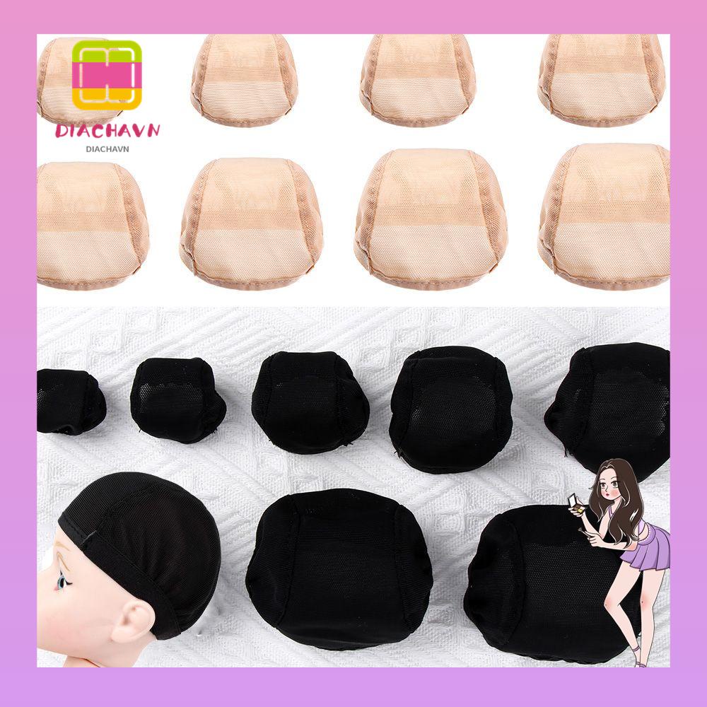 Nón Cố Định Tóc Chống Trượt Màu Đen / Be Dành Cho Búp Bê DIY 1 / 3 1 / 4 1 / 6