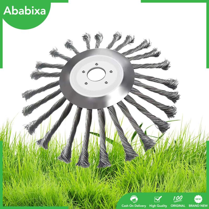 Bàn Chải Dây Thép 10 inch Đầu Cắt Cỏ Thông Dụng Có Thể Tháo Rời