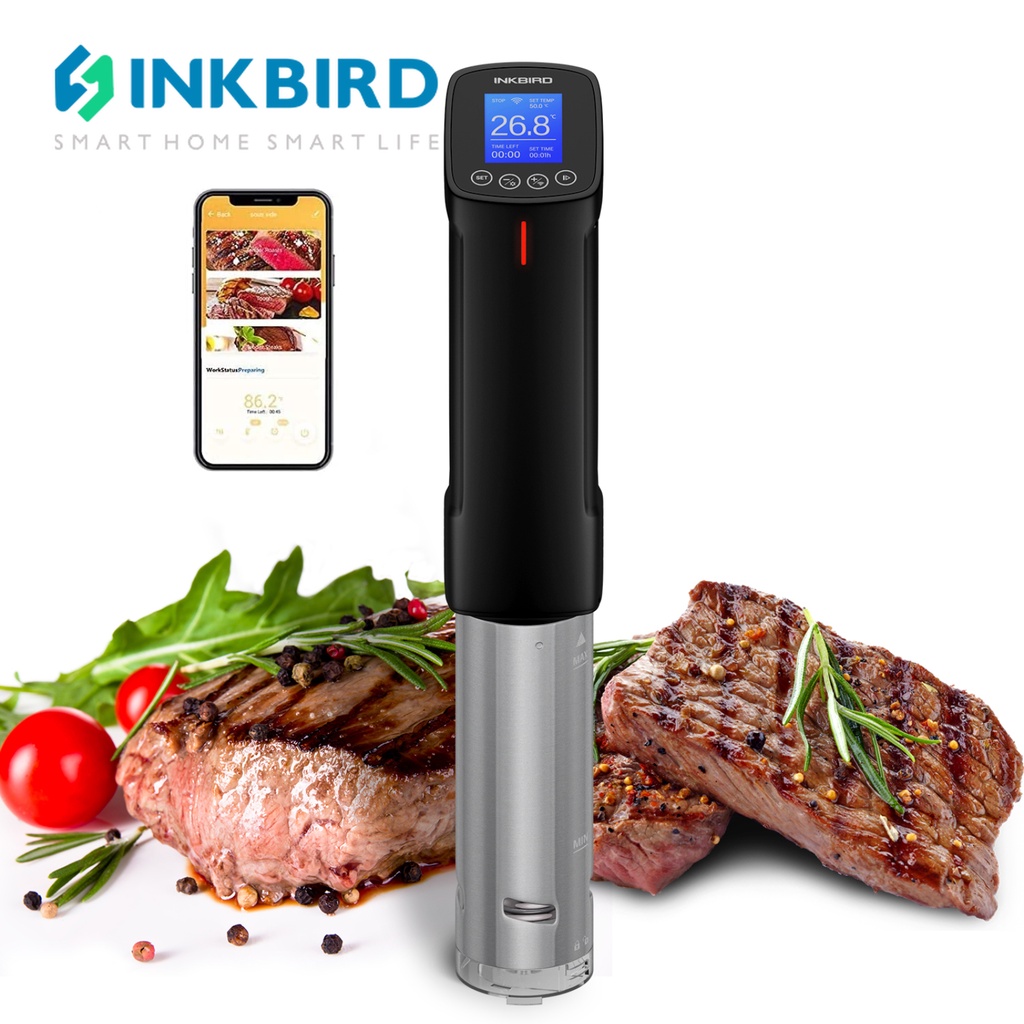 INKBIRD ISV-100W Wifi  Nồi Nấu Ăn Bằng Điện Kết Nối 1000W Sous vide