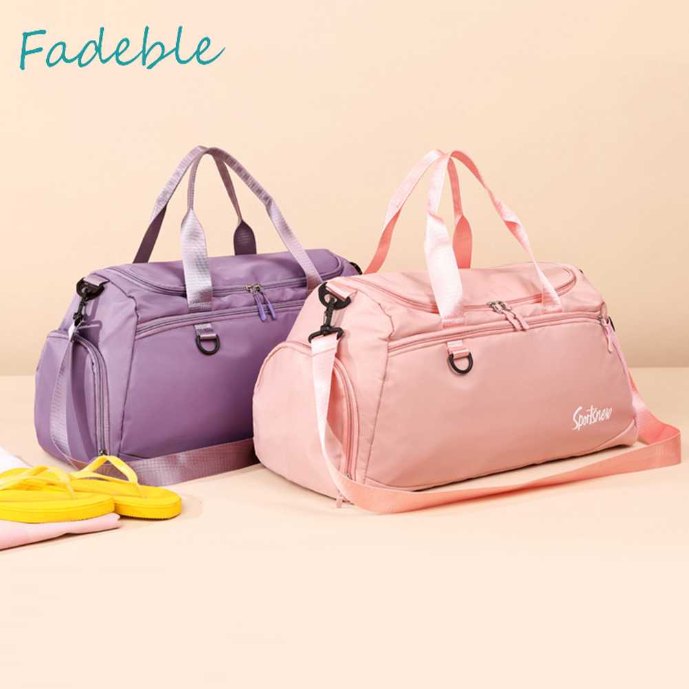 Túi Đựng Đồ Tập Thể Thao Sức Chứa Lớn Chia Ngăn Khô / Ướt Tiện Dụng Cho Nam Và