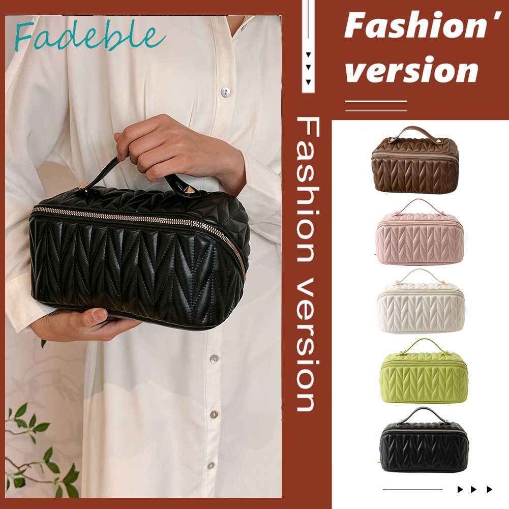 Pu Túi Đựng Mỹ Phẩm Sức Chứa Lớn Tiện Lợi Dễ Sử Dụng