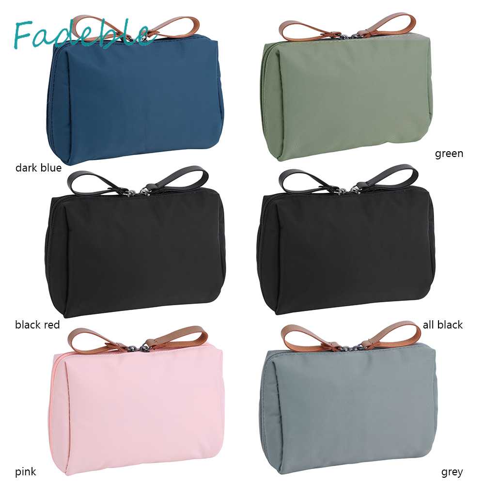 Túi Đựng Mỹ Phẩm / Đồ Vệ Sinh Cá Nhân Bằng Nylon Sức Chứa Lớn Tiện Dụng Cho