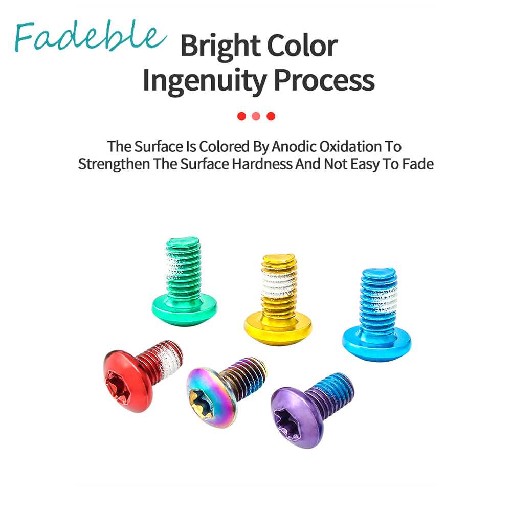 Bộ 12 Ốc Vít T25 M5x9mm Cho Đĩa Phanh Xe Đạp