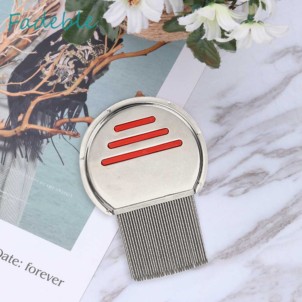 Lược Chải Tóc Mật Độ Cao Bằng Thép Không Gỉ Tiện Dụng