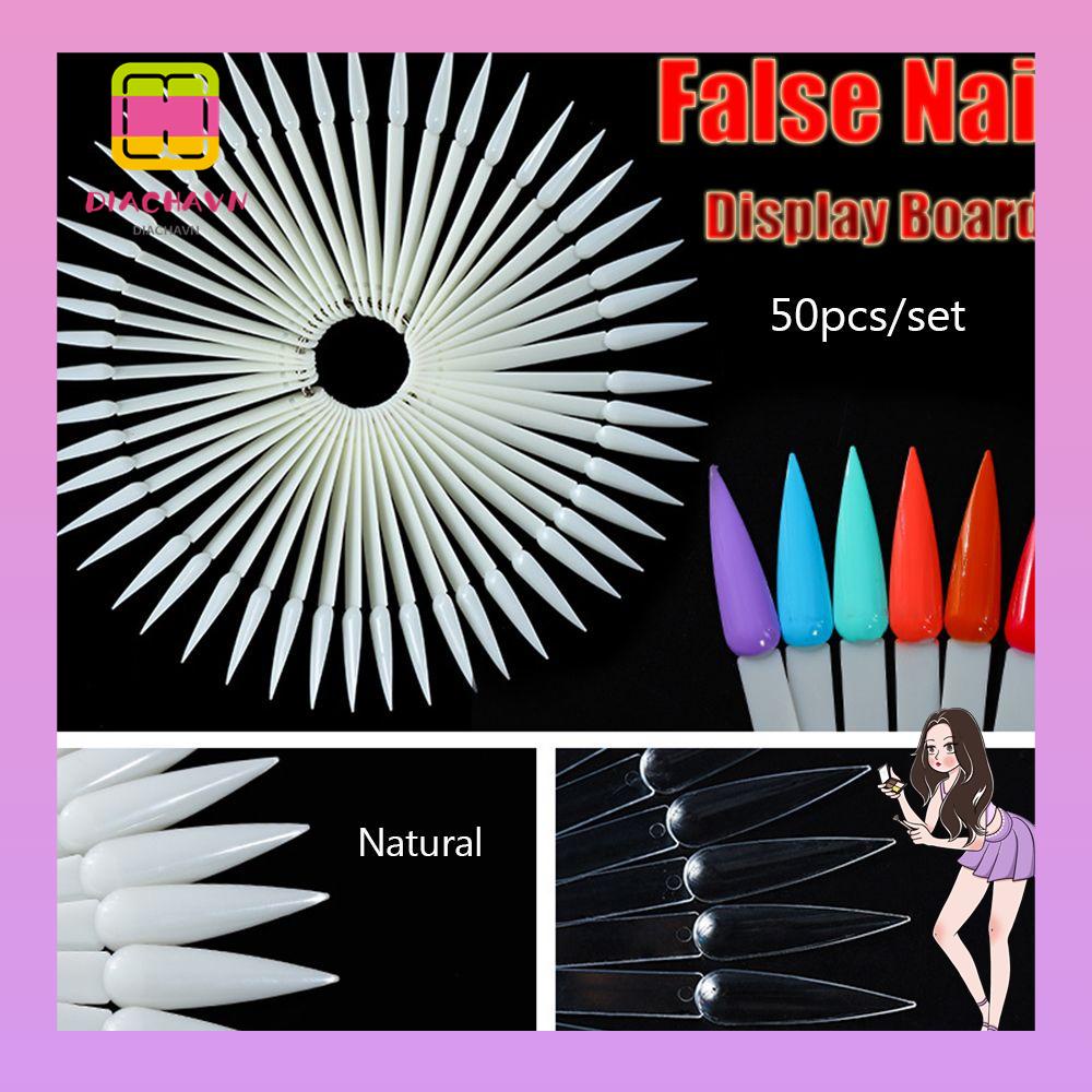 Khay Trưng Bày Móng Tay Giả Bằng Acrylic Trong Suốt Tự Nhiên