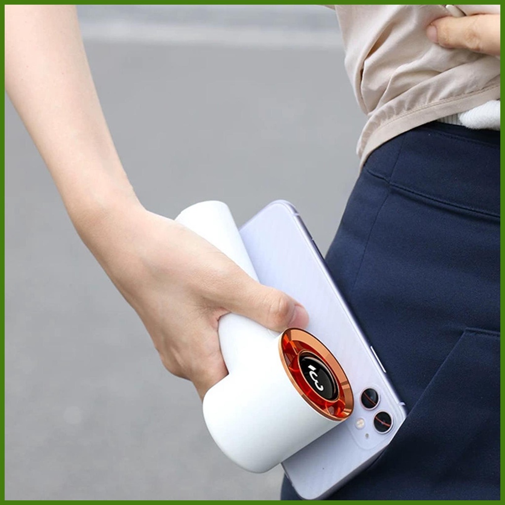 Quạt Mini Cầm Tay 4 Tốc Độ Tùy Chỉnh Kèm Sạc USB Tiện Dụng Chất Lượng Cao