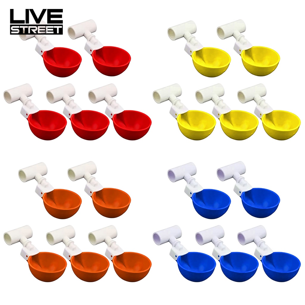 Bộ 5 Cốc Uống Nước Cho Gà Có Thể Tái Sử Dụng Tiện Lợi