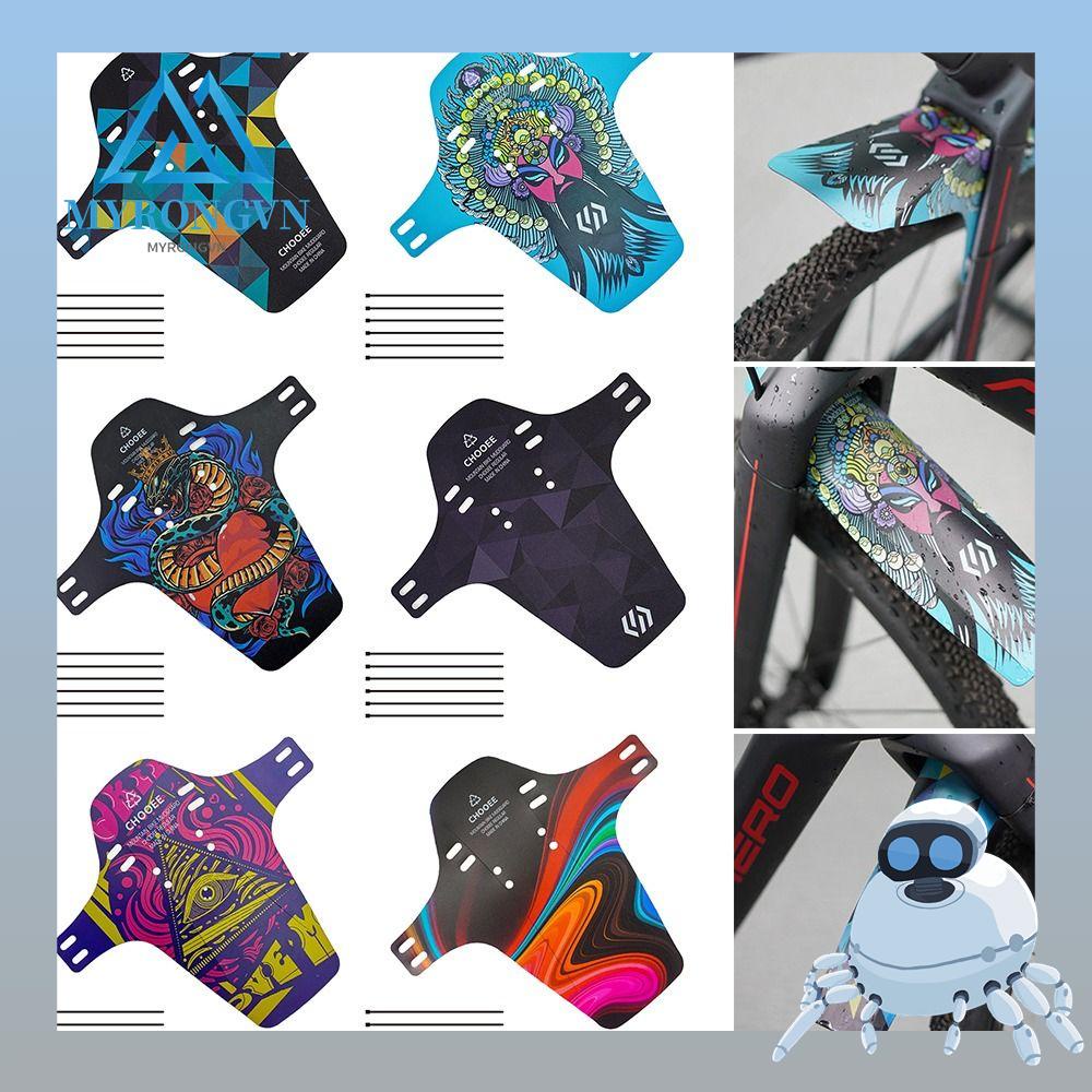 Tấm Chắn Bùn Trước Sau Bằng Sợi Carbon Cho Xe Đạp