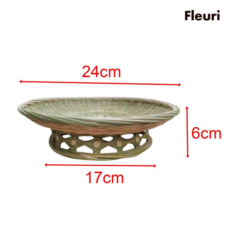 Rổ Đựng Bánh Mì / Trái Cây Bằng Tre Trang Trí Ngoài Trời