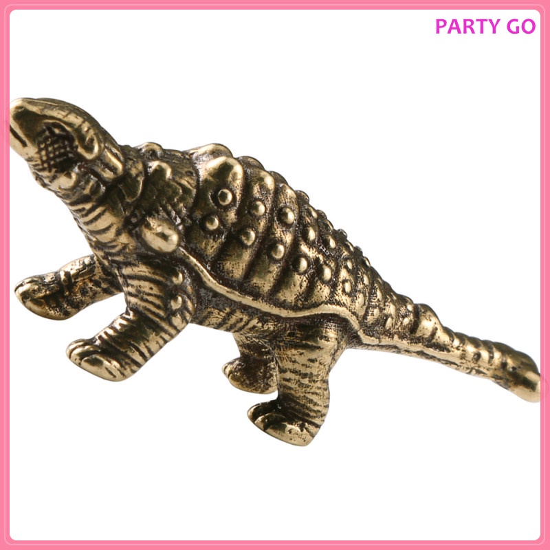Đồ trang trí Khủng Long Bằng Đồng Thau Để Bàn Trang Trí Phong Cách Vintage