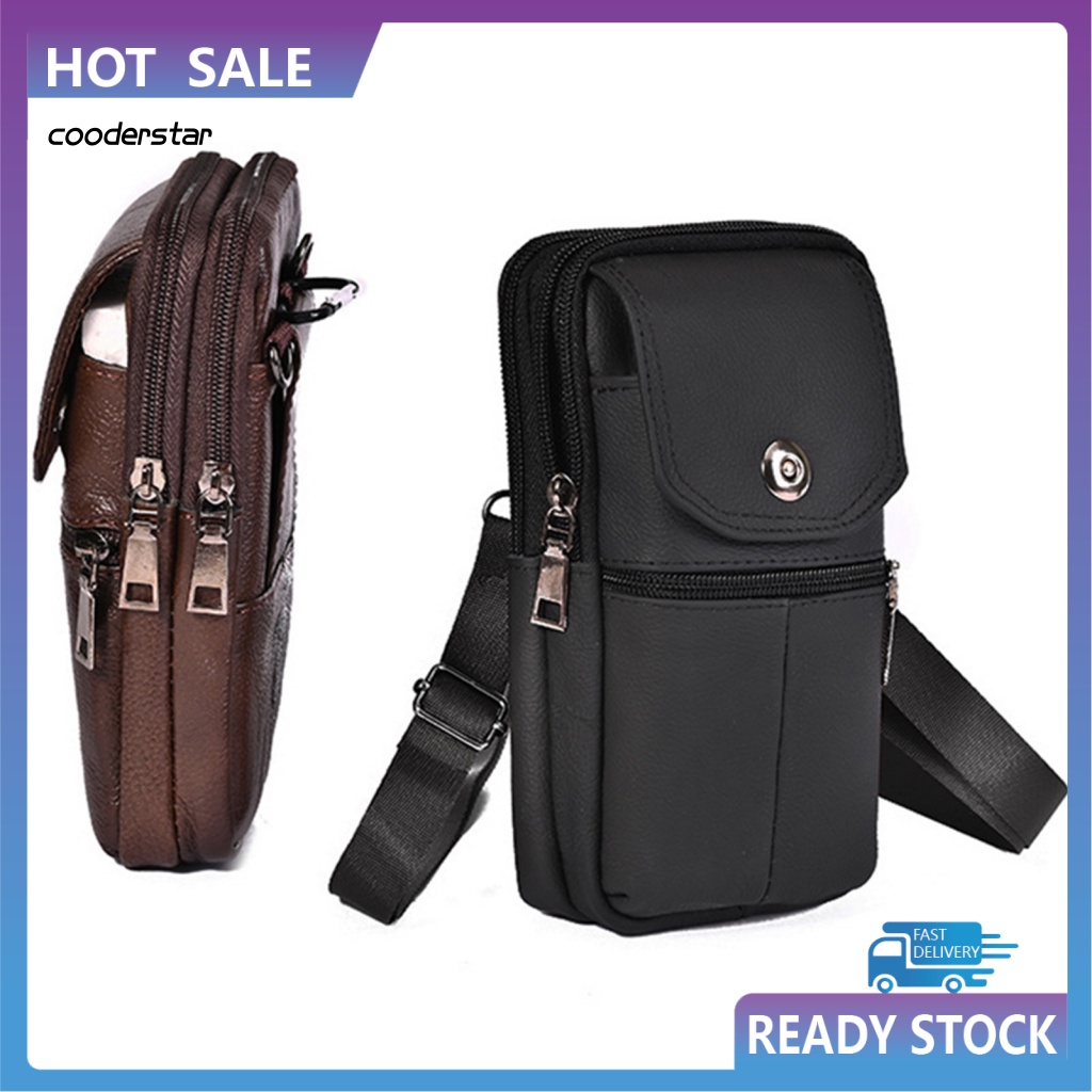 Túi Giả Da Đeo Chéo Mini Đựng Điện Thoại Đa Năng