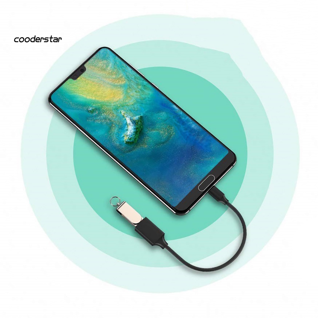 Dây Cáp Sạc Nhanh Cổng Type-C Sang Cổng Usb 3.0 OTG Chuyên Dụng Cho Notebook