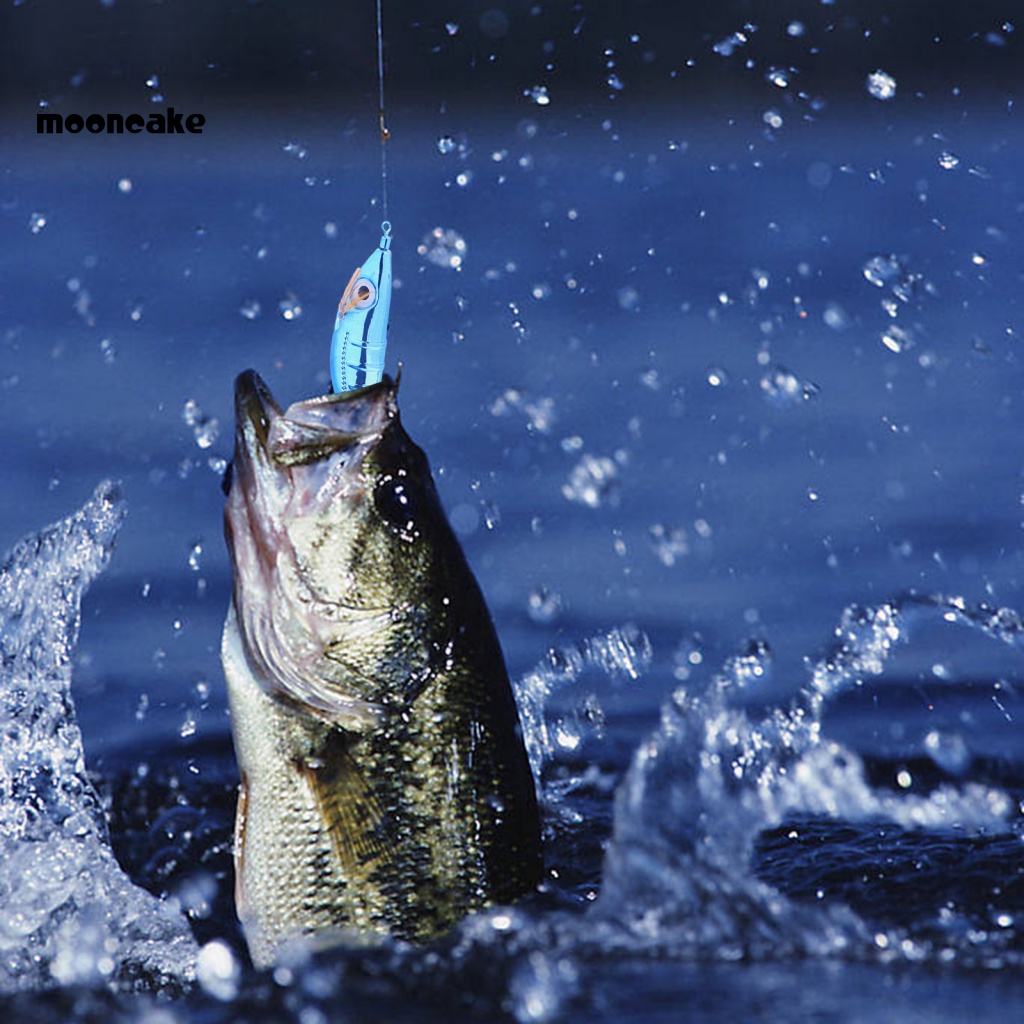 &lt; Mooncake &gt; Mồi Câu Cá Giả Hình Tôm Biển Chống Ăn Mòn Thiết Kế Sống Động