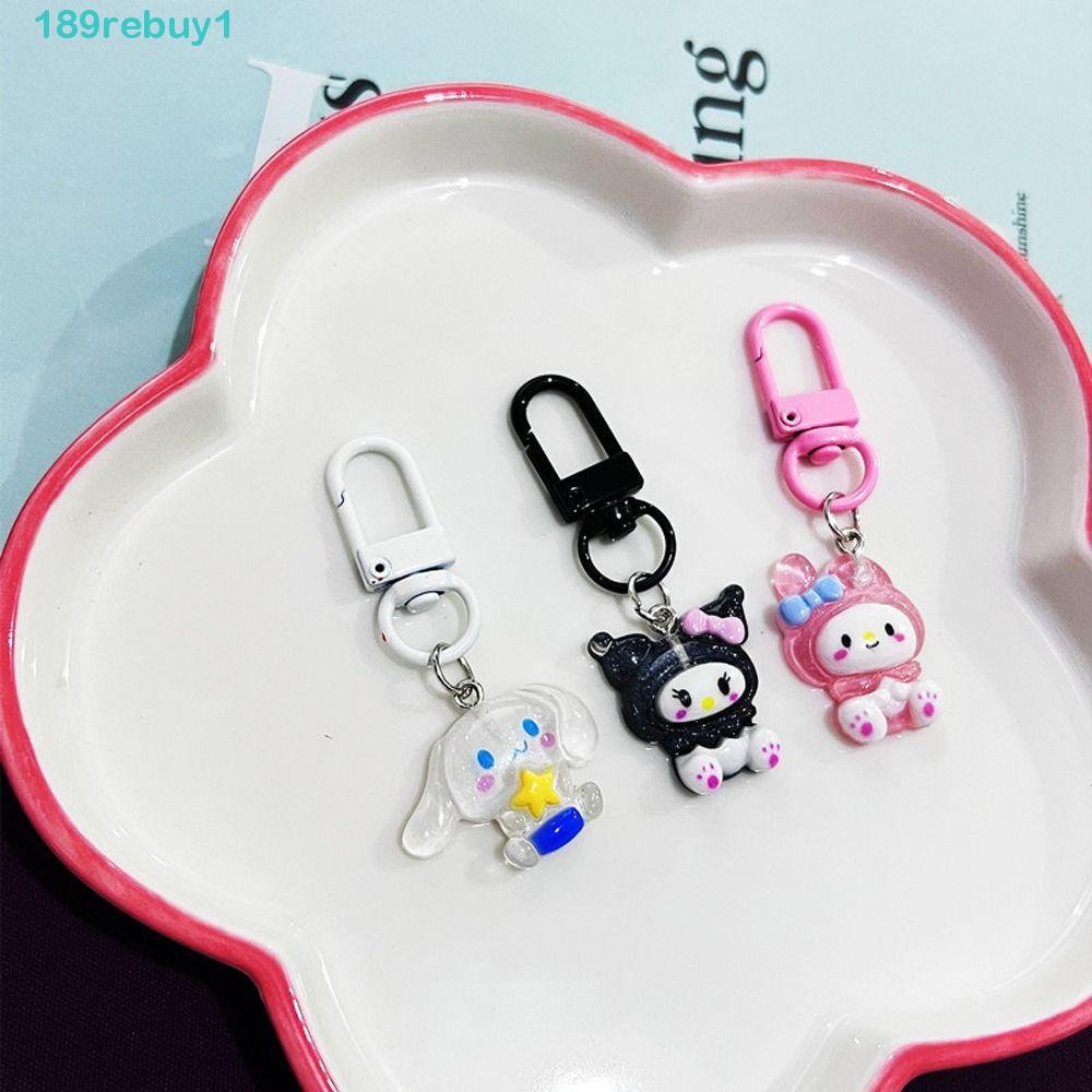 Móc Khóa Hình Mèo Kuromi Melody REBUY1 Kt Thời Trang Hàn Quốc