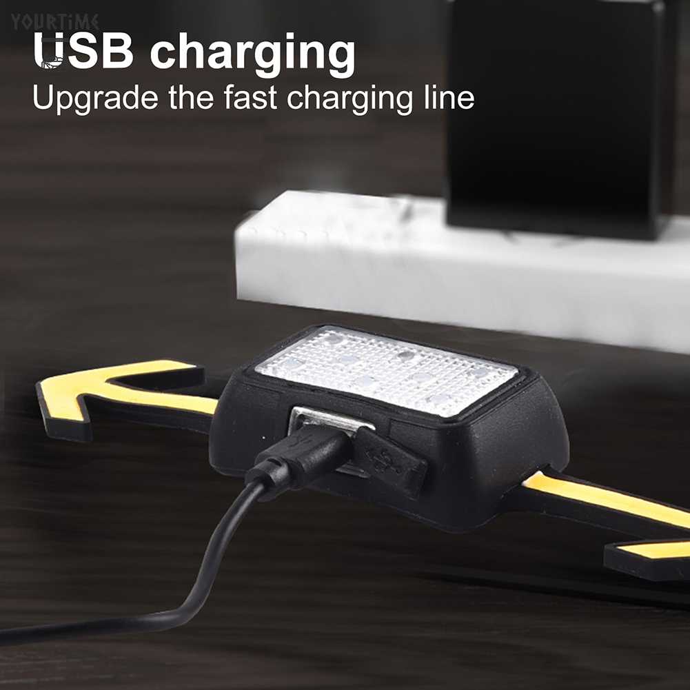 Đèn LED Xi Nhan 6 Chế Độ Kèm Sạc Tiện Dụng Cho Xe Đạp