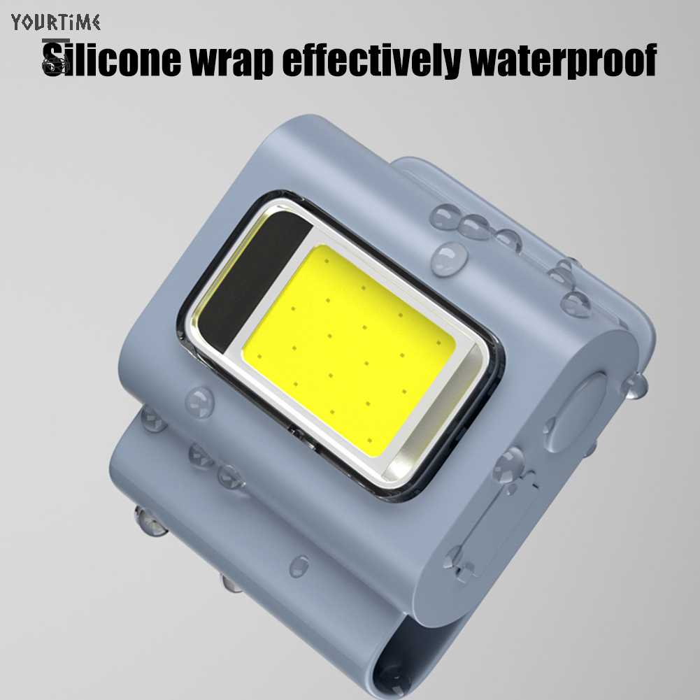 Đèn COB Kẹp Nam Châm Chống Thấm Nước Tiện Dụng Khi Chạy Bộ