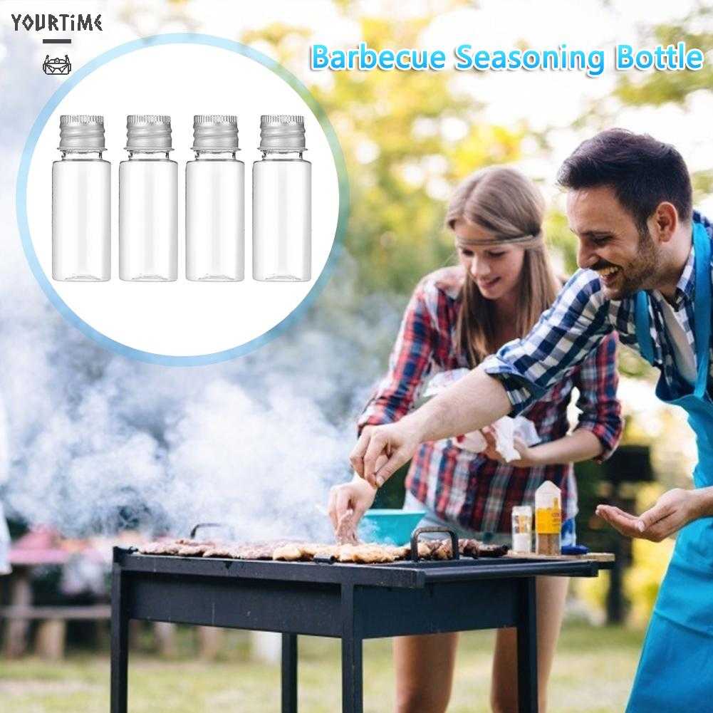 Bộ 4 Hũ Đựng Gia Vị 20ml Tiện Lợi Cho Hoạt Động Ngoài Trời