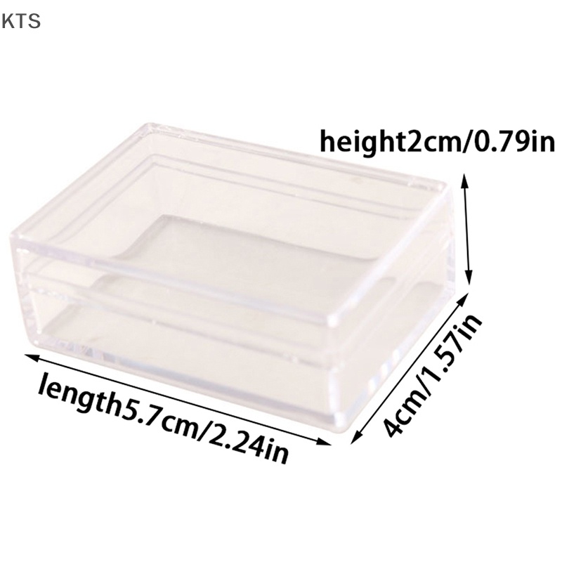 Hộp Trong Suốt Đựng Đồ Mini 1 / 12 Trang Trí Nhà Búp Bê