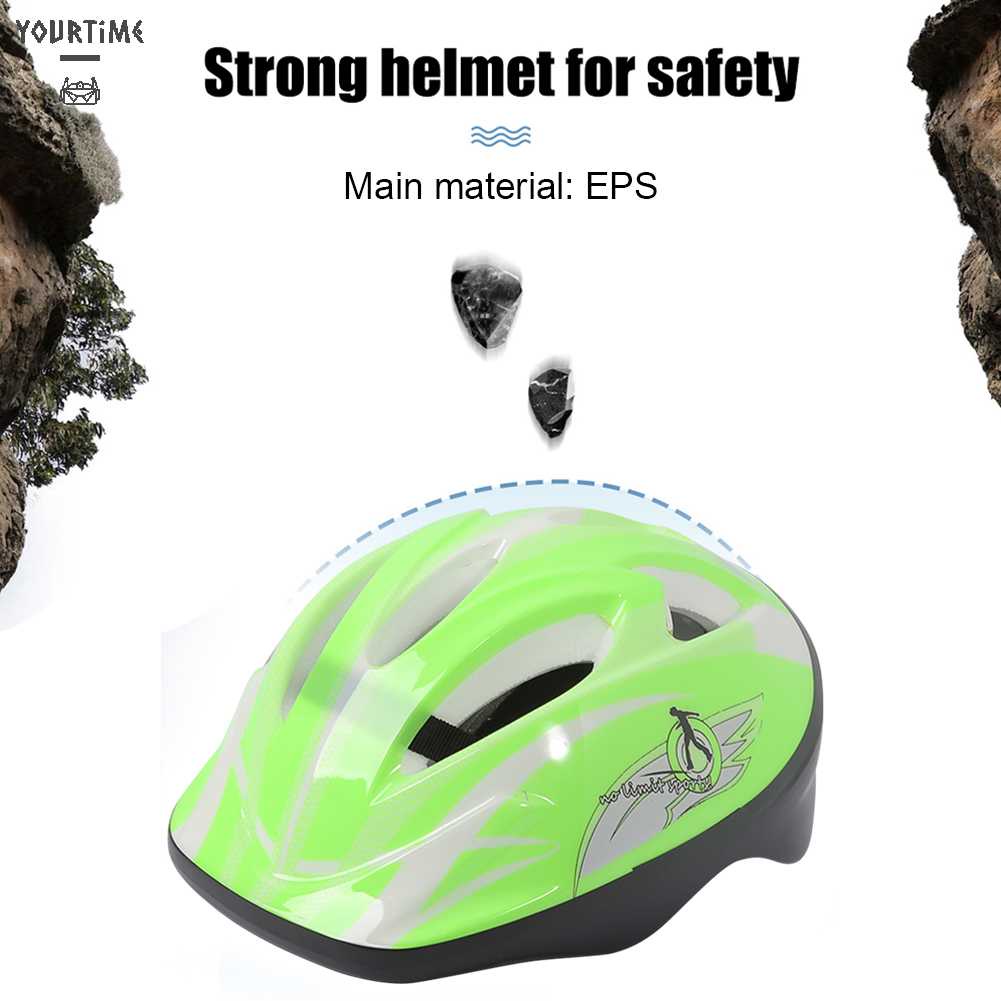 Mũ Bảo Hiểm Họa Tiết Hoạt Hình Chống Rơi Cho Trẻ Em