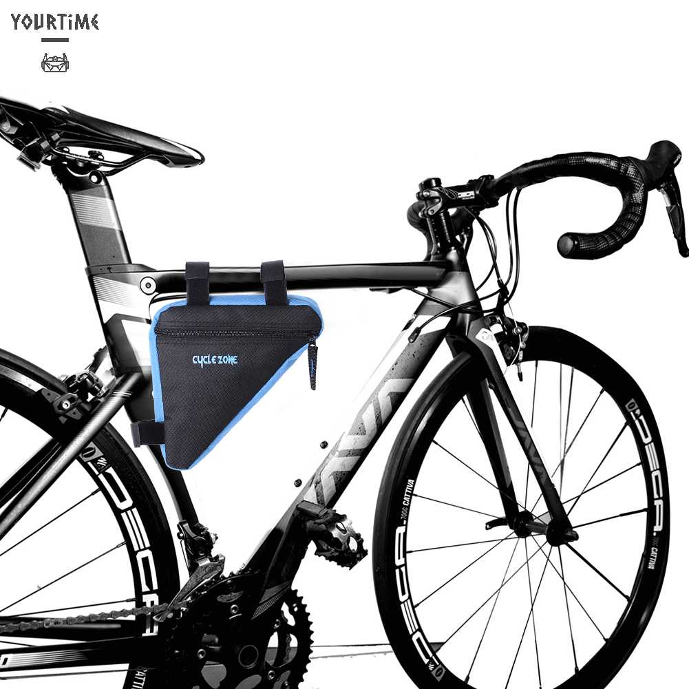 Túi Tam Giác Chống Nước Gắn Khung Trước Xe Đạp Giá Đỡ