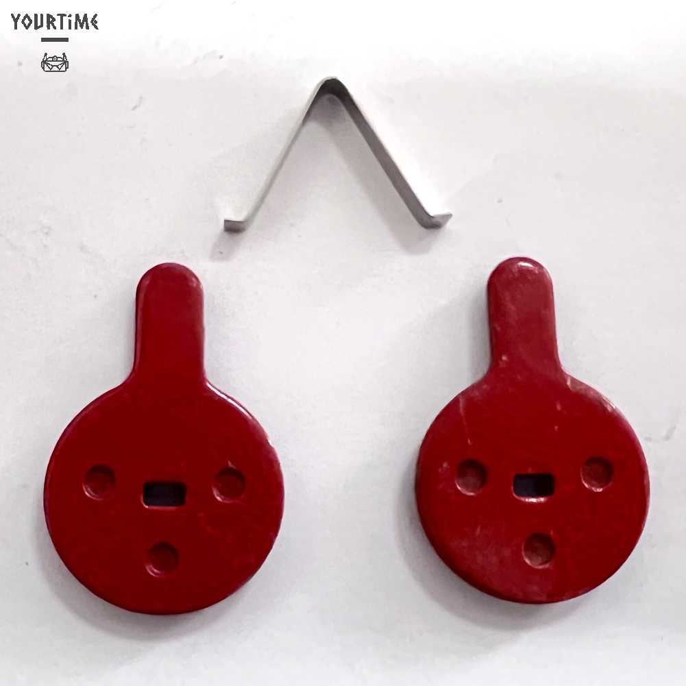 Set 2 Cặp Má Phanh Xe Đạp Leo Núi Bán Kim Loại