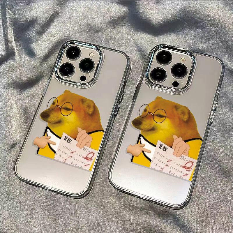 ✅Ốp Điện Thoại Dẻo Họa Tiết Chú Chó Dễ Thương Chống Sốc Cho iPhone12 138max BS1T 11 7 14proxsins