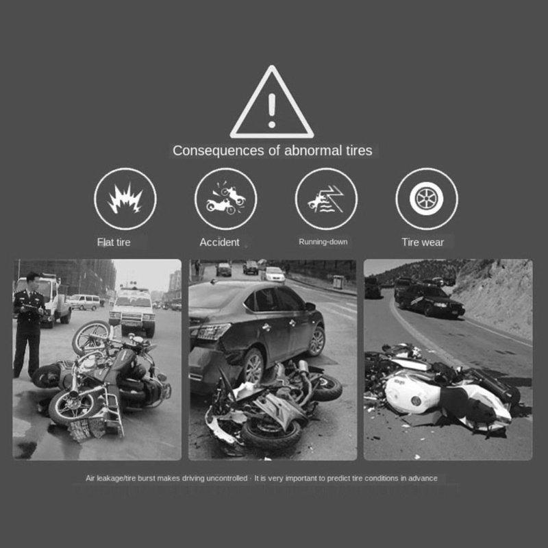 Bộ Cảm Biến Áp Suất Lốp Xe Máy TPMS Chuyên Dụng