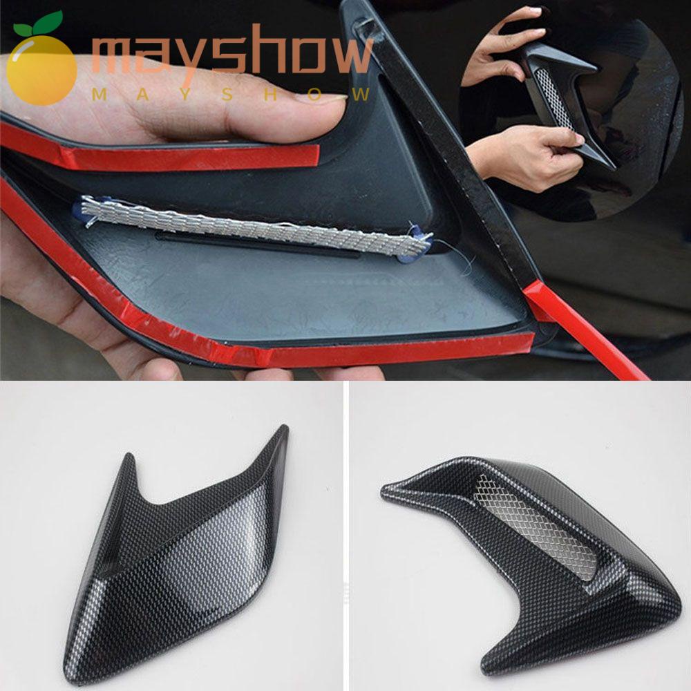 1 Cặp Sticker Dán Trang Trí Xe Hơi Hình Cá Mập Độc Đáo