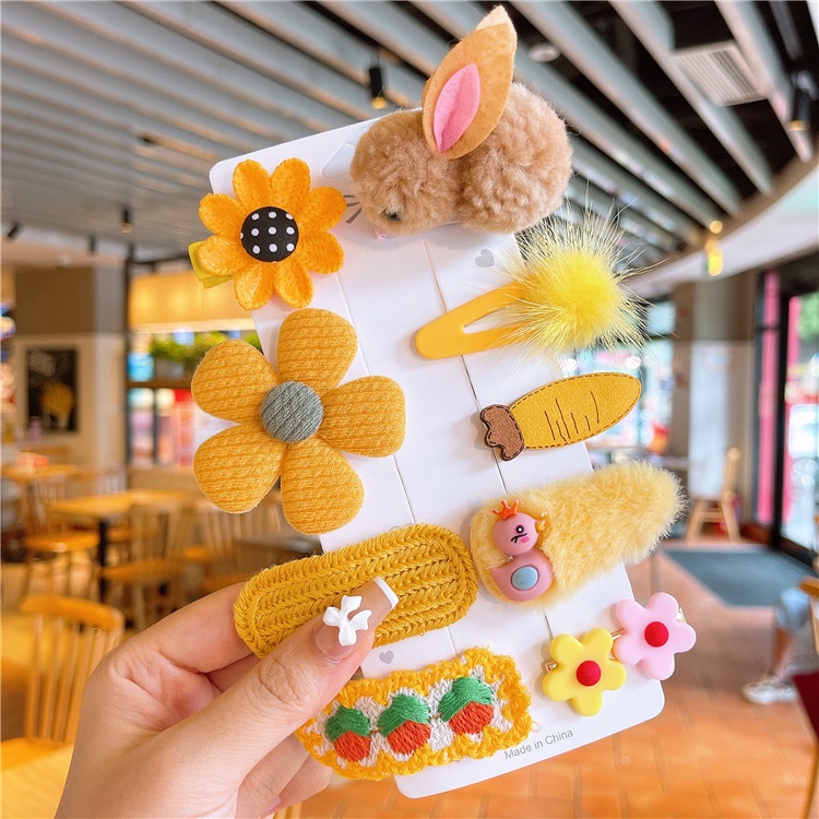 PVN45119 Set  kẹp tóc cho bé gái T888