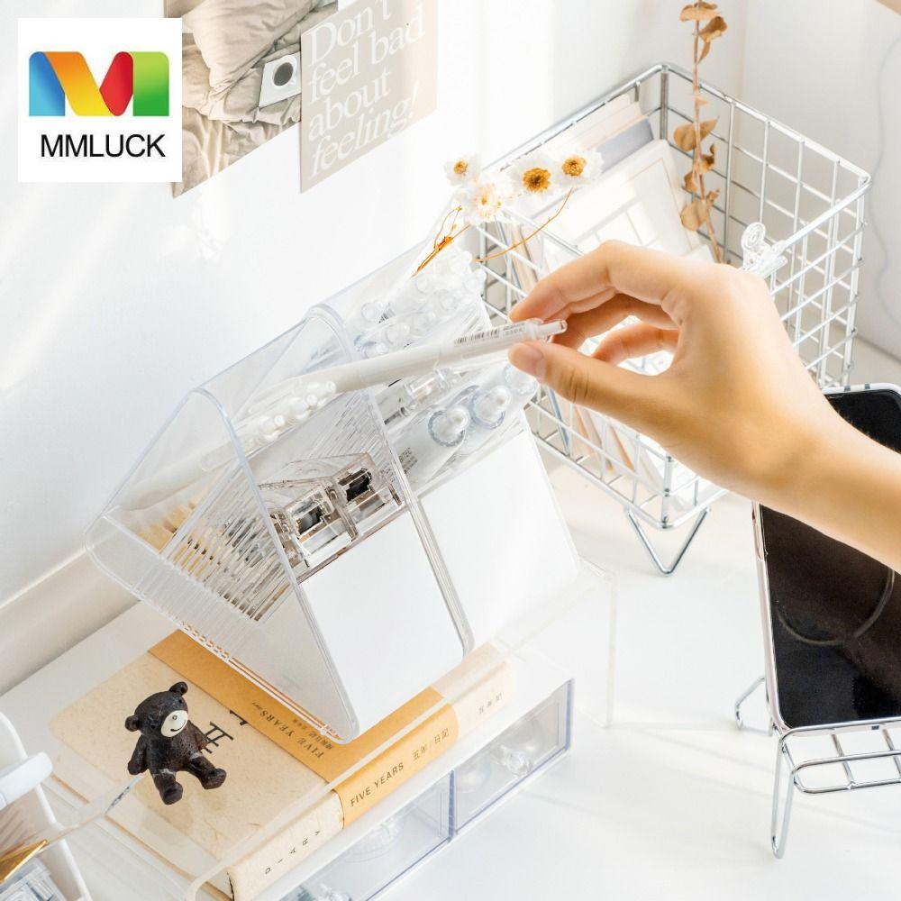Mmluck Giá Đỡ Bút Hình Tam Giác Đơn Giản Sắp Xếp Gọn Gàng Để Bàn Văn Phòng / Nhà Ở