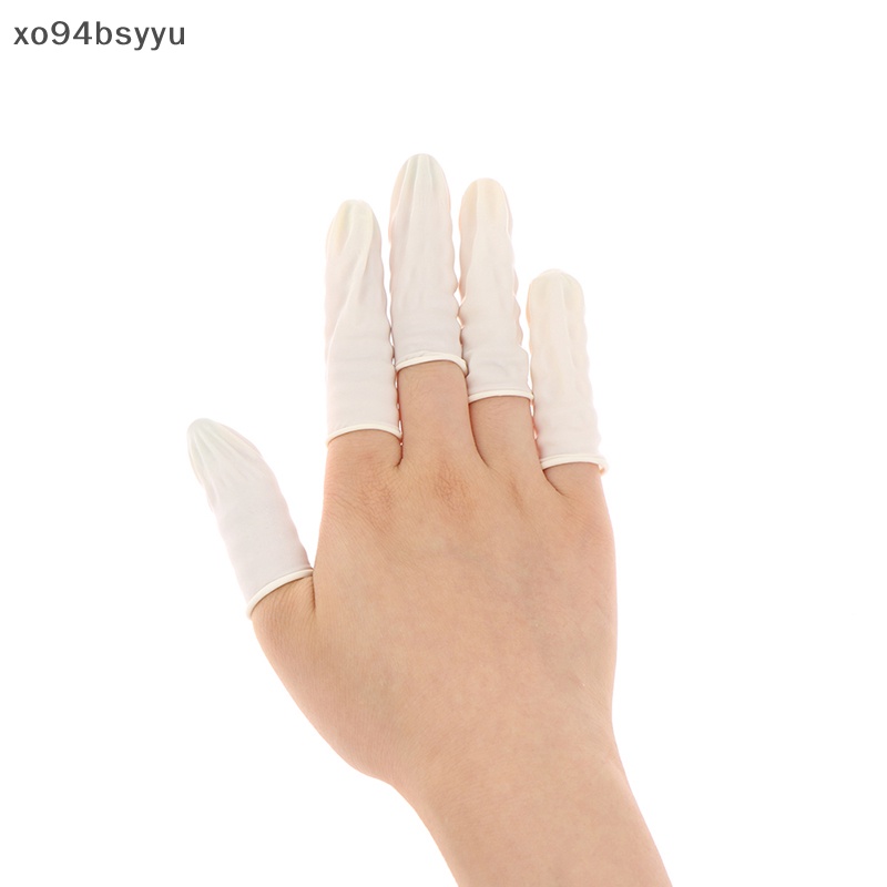 Set 100 / 200 / 300 Găng Tay Nhựa xo94bsyyu Chuyên Dụng Cho Salon Làm Móng