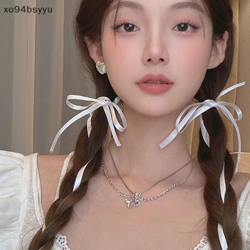 Set 2 Kẹp Tóc Hình Nơ Dài xo94bsyyu Cho Nữ